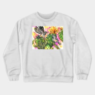 Cactus Wrens Crewneck Sweatshirt